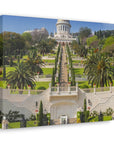 Unique Bahai Gardens artwork, inspired by Israel's stunning cultural landscapes - Shop Israel