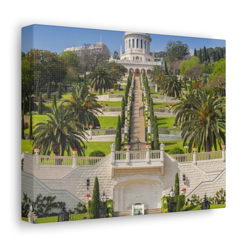 High-quality Bahai Gardens artwork, a stunning addition to your Israel collection - Shop Israel