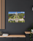 Elegant Bahai Gardens print, showcasing Haifa's breathtaking terraced gardens - Shop Israel