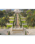 Bahai Gardens premium canvas, a must-have for Israel lovers and home decorators - Shop Israel