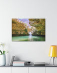 Support Israeli artists with this beautiful Ein Gedi premium canvas print - Shop Israel