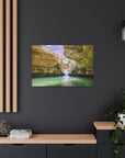 Shop Ein Gedi premium canvas online, featuring stunning desert waterfalls and wildlife - Shop Israel