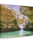 Breathtaking Ein Gedi nature reserve canvas, ideal for Israel online shopping lovers - Shop Israel