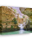 Stunning Ein Gedi premium canvas, a perfect gift for anyone who loves Israel - Shop Israel