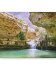 High-quality Ein Gedi wall art, a must-have for Israel merchandise collectors - Shop Israel