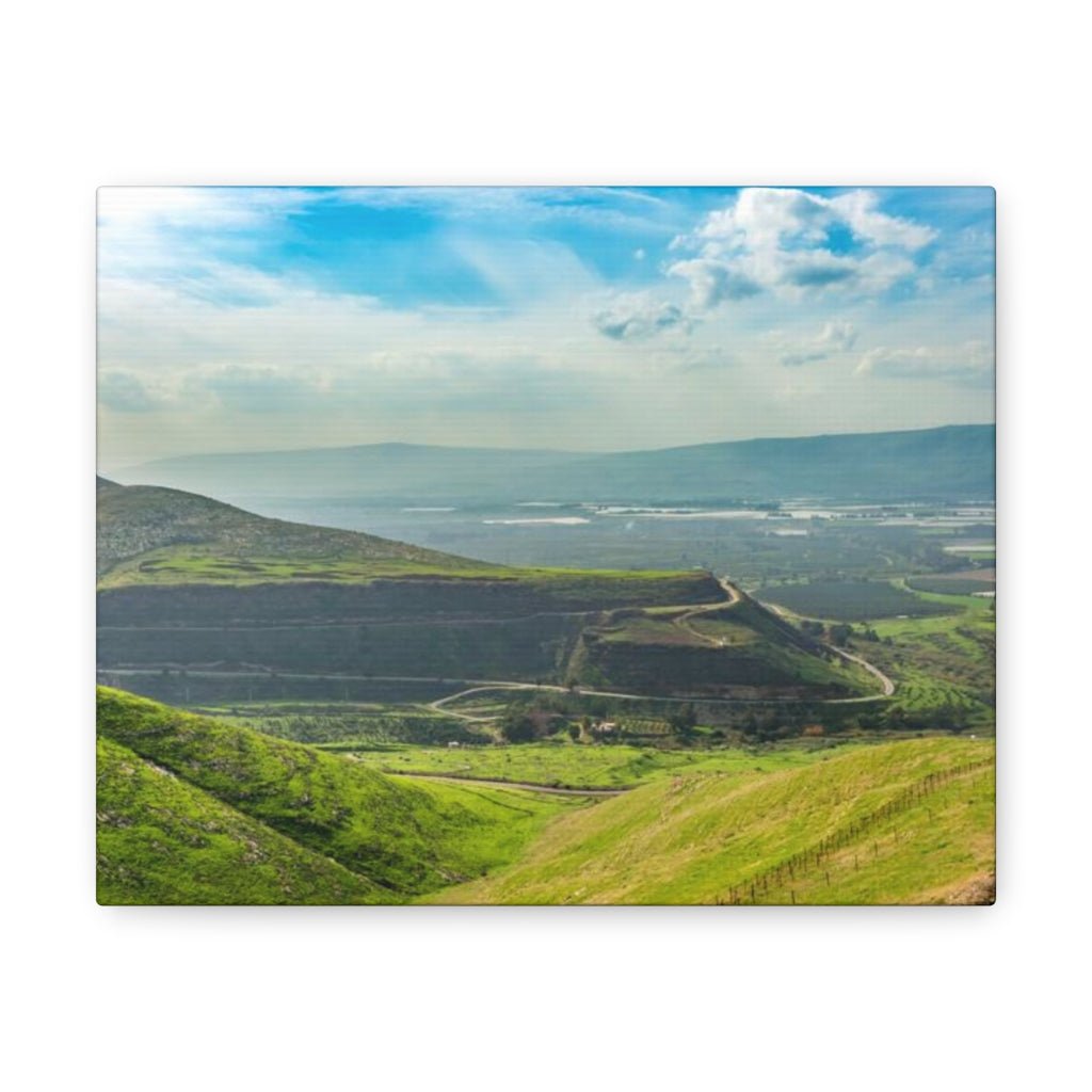Decorate with a Golan Heights canvas from Shop Israel, celebrating Israel's beauty - Shop Israel