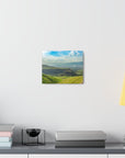 Elegant Golan Heights wall art, a perfect gift for lovers of Israel's landscapes - Shop Israel