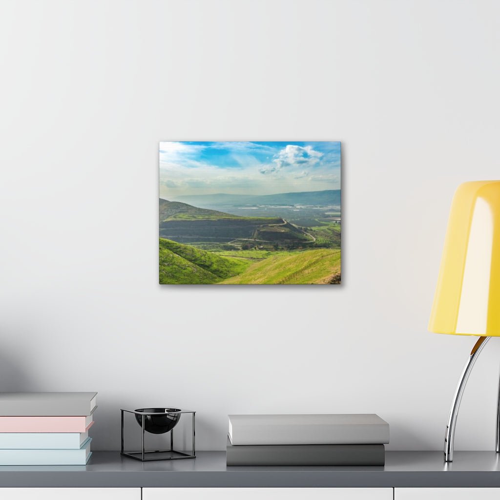Beautiful Golan Heights artwork, perfect for home decor and Israel enthusiasts - Shop Israel