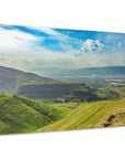 Support Israeli artists with this unique Golan Heights canvas print - Shop Israel.