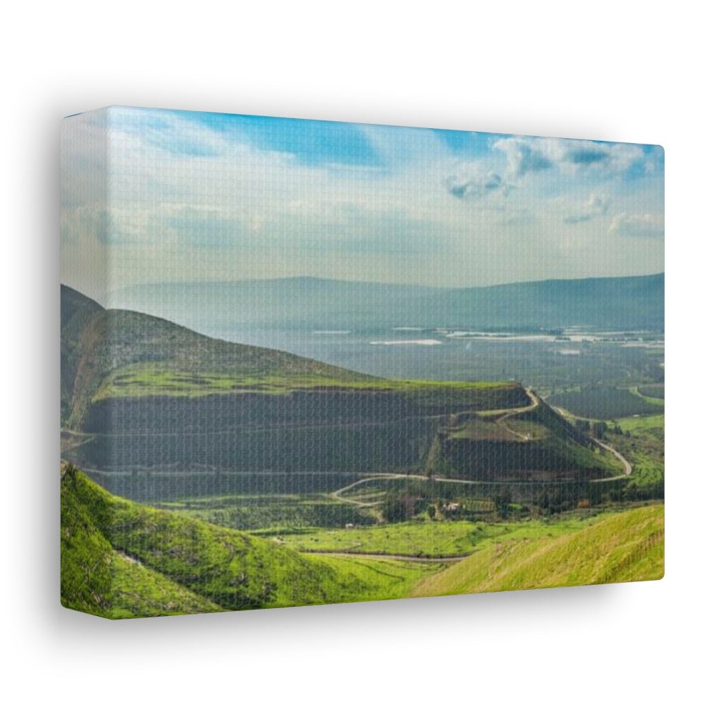 High-quality Golan Heights print, a must-have for Israel merchandise collectors - Shop Israel.