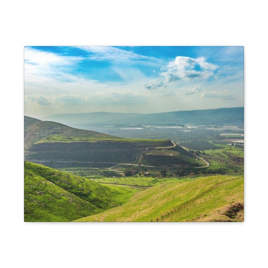 Decorate with a Golan Heights canvas from Shop Israel, celebrating Israel's beauty - Shop Israel