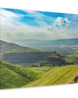 Elegant Golan Heights wall art, a perfect gift for lovers of Israel's landscapes - Shop Israel.