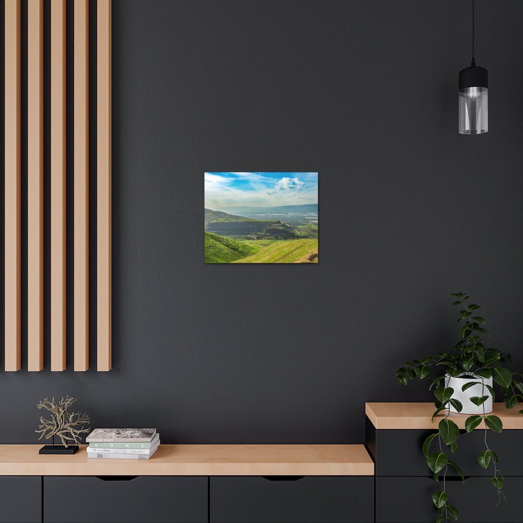 Beautiful Golan Heights artwork, perfect for home decor and Israel enthusiasts - Shop Israel