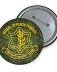 IDF Emblem Pin Button - Shop Israel
