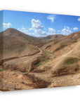Support Israeli artists with this unique Judaean Desert canvas print - Shop Israel.