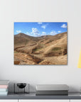 Judaean Desert wall art, featuring breathtaking views of Israel's desert terrain - Shop Israel.
