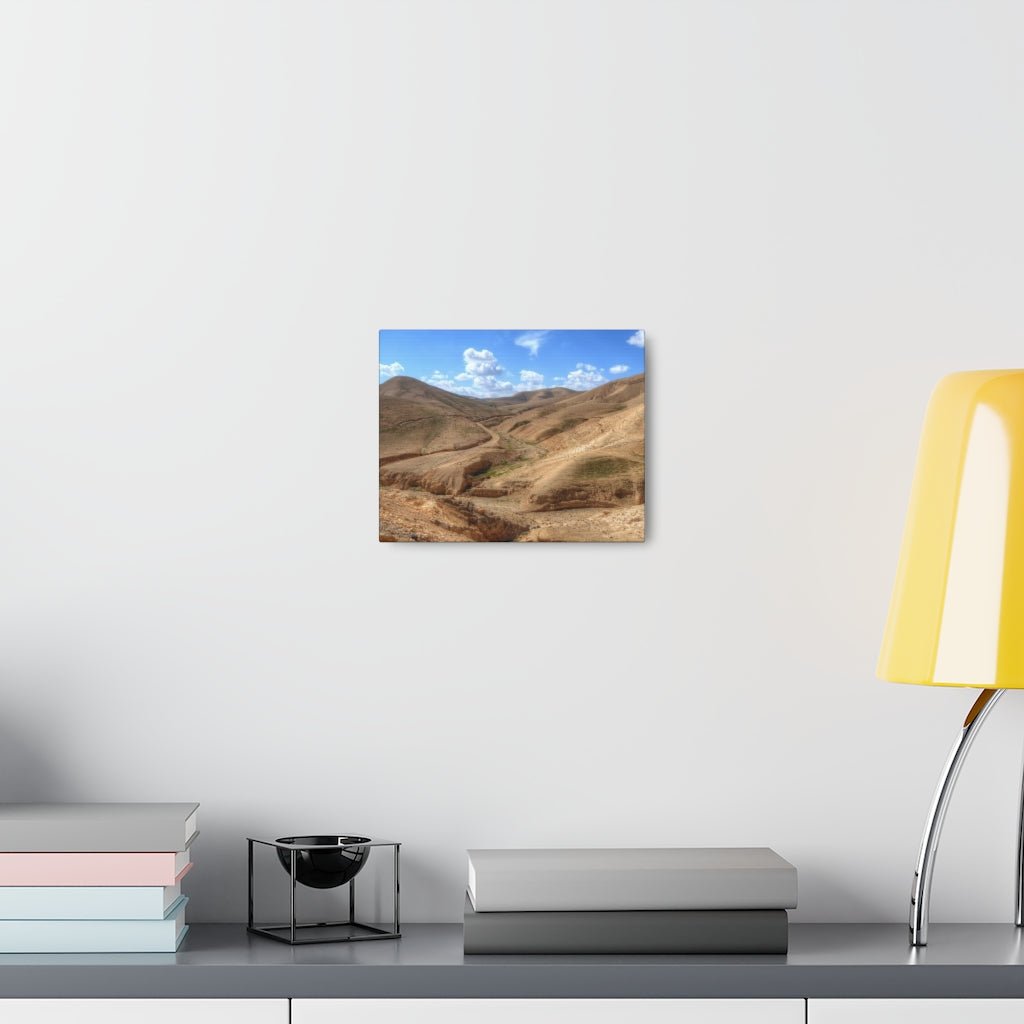 Judaean Desert premium canvas, a must-have for Israel shop and travel lovers - Shop Israel.