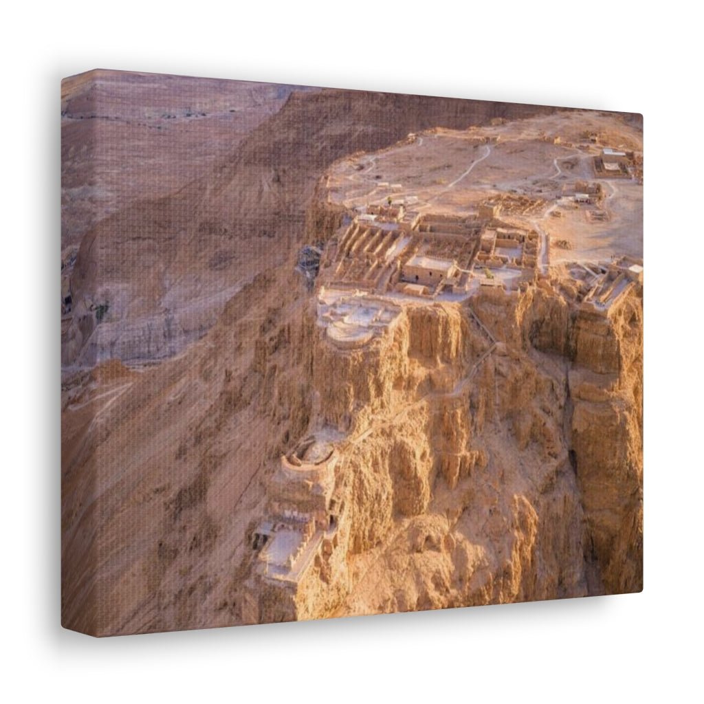 Decorate with a Masada canvas from Shop Israel, showcasing Israel's epic landscapes - Shop Israel.