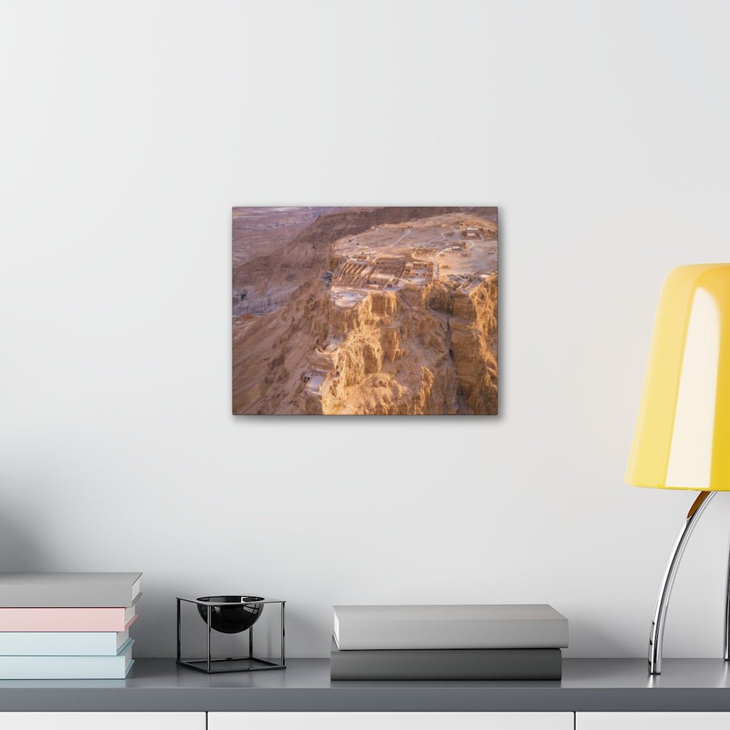 Buy Masada premium canvas online, featuring Israel's ancient fortress in the Judean Desert - Shop Israel.