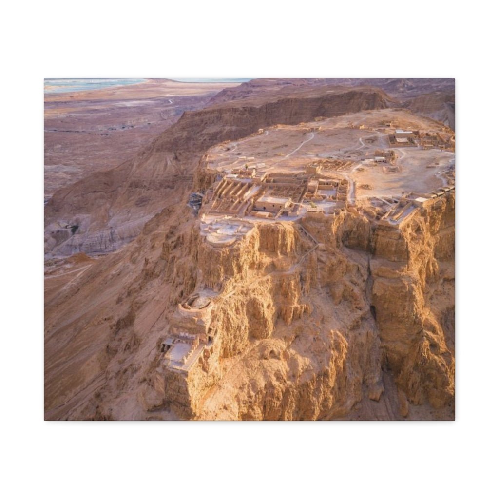 Stunning Masada premium canvas, a perfect gift for lovers of Israel's history - Shop Israel.