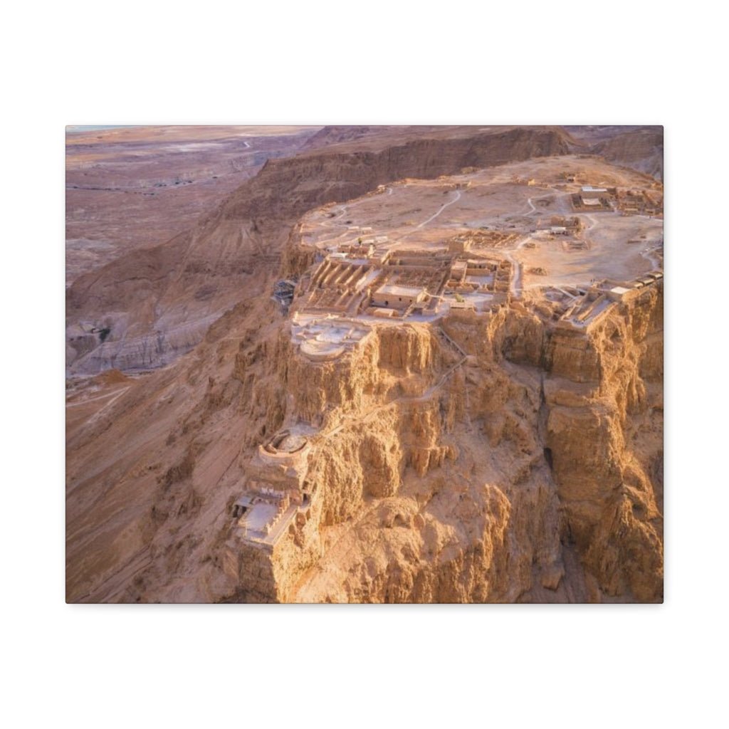 Decorate with a Masada canvas from Shop Israel, showcasing Israel's epic landscapes - Shop Israel.