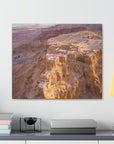 Stunning Masada canvas wall art, perfect for Israel lovers and online shopping in Israel - Shop Israel.