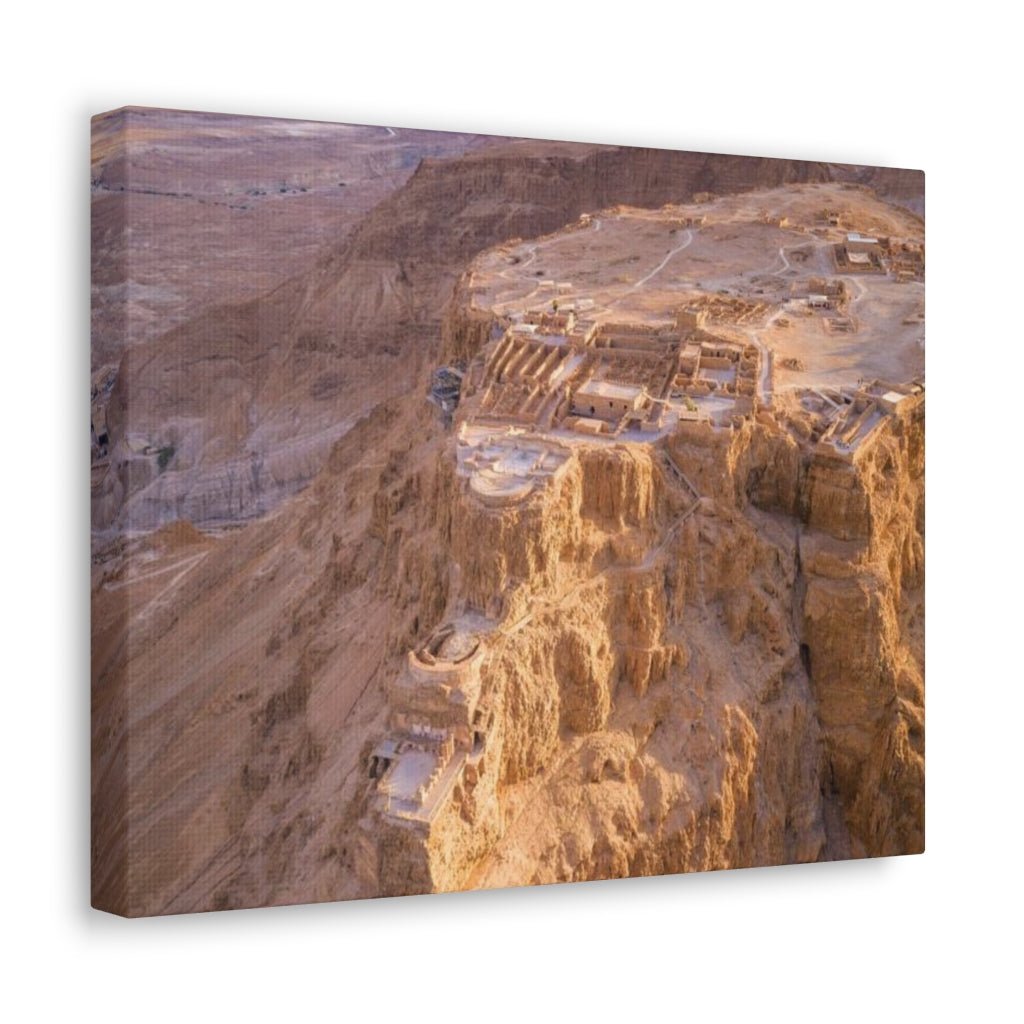 Stunning Masada premium canvas, a perfect gift for lovers of Israel's history - Shop Israel.