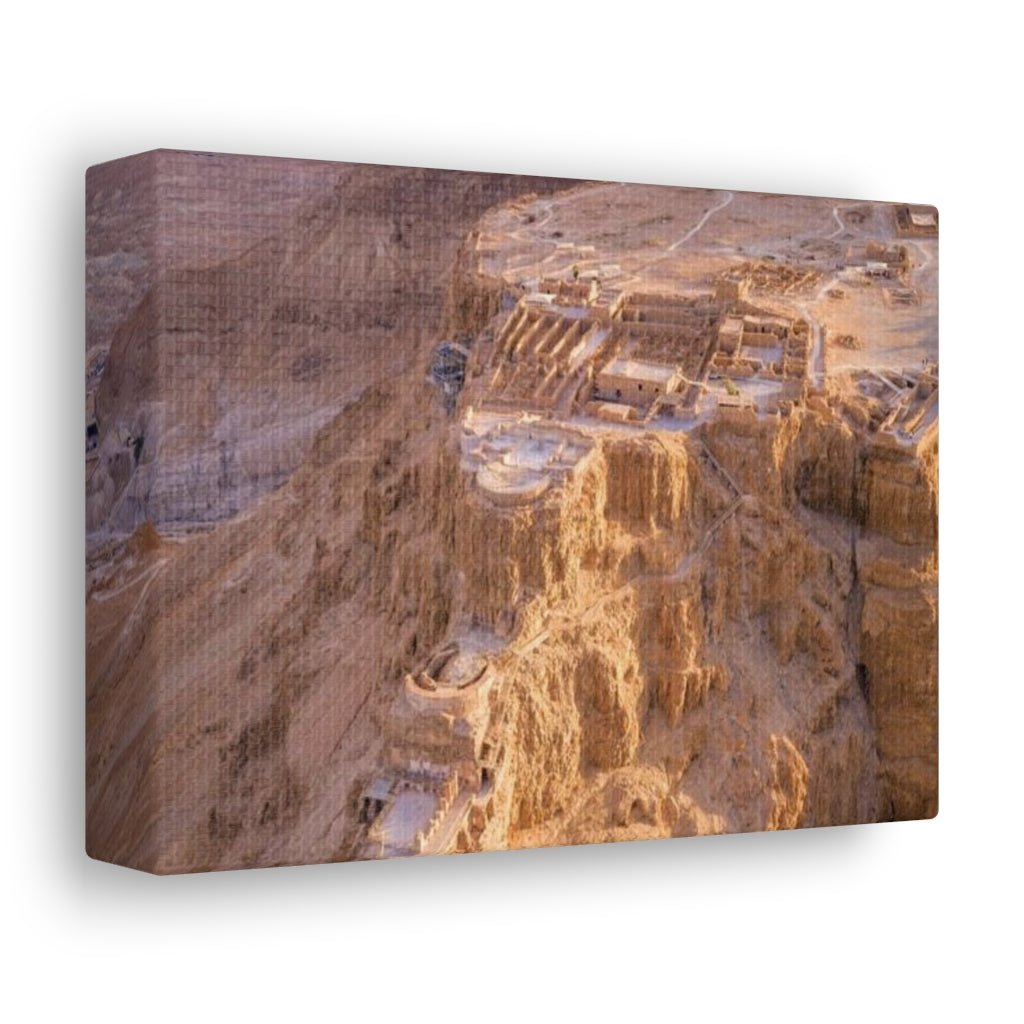 Decorate with a Masada canvas from Shop Israel, showcasing Israel's epic landscapes - Shop Israel.