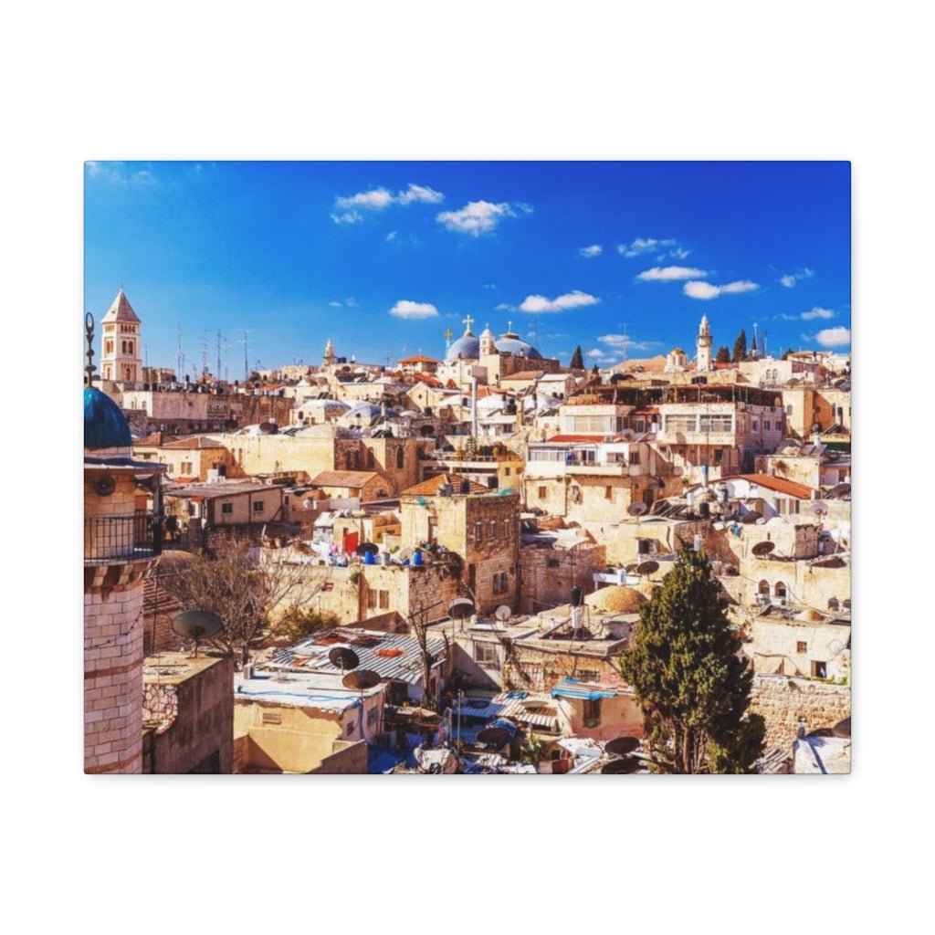 Exclusive Old City wall art, available for online shopping in Israel.