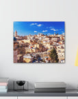 Old City skyline artwork - perfect Israel decor for home or office.