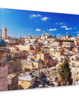 Beautiful Old City Jerusalem artwork, perfect for Israel lovers.