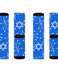 Star of David Floral Socks - Shop Israel