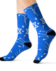 Star of David Floral Socks - Shop Israel