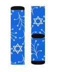 Star of David Floral Socks - Shop Israel