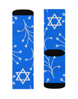 Star of David Floral Socks - Shop Israel