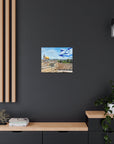 Temple Mount premium canvas print - Israel merchandise featuring Jerusalem's iconic site, available at Israel stores online.