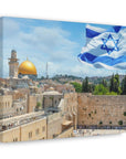 Exclusive Temple Mount premium canvas, available for Israel online shopping