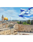 Beautiful Temple Mount artwork - Israel wall art for sale, shop online Israel for authentic home decor.