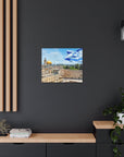 Beautiful Temple Mount artwork - Israel wall art for sale, shop online Israel for authentic home decor.