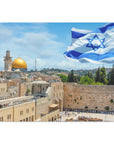 Temple Mount wall art canvas - premium Israel decor from Shop Israel, perfect for online shopping in Israel.