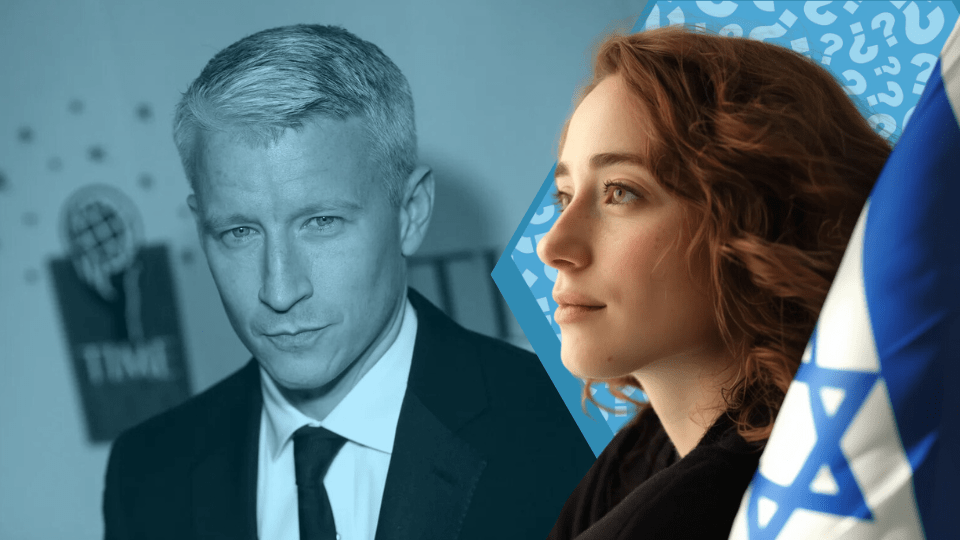 Does Anderson Cooper Support Israel? - Shop Israel