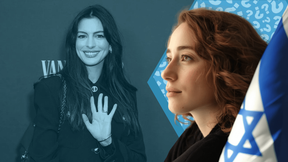 Does Anne Hathaway Support Israel? - Shop Israel