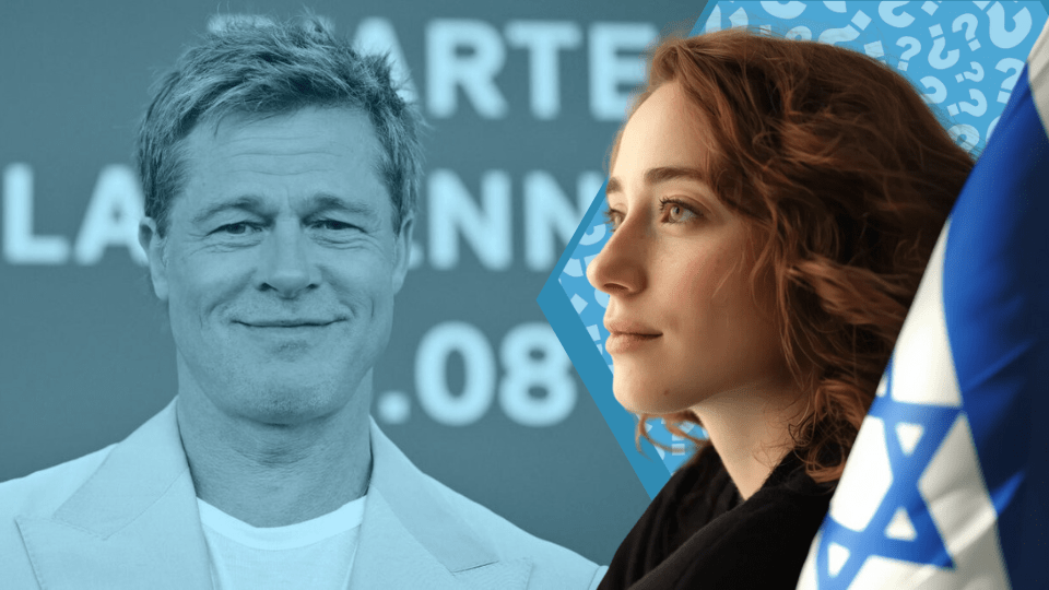 Does Brad Pitt Support Israel? - Shop Israel