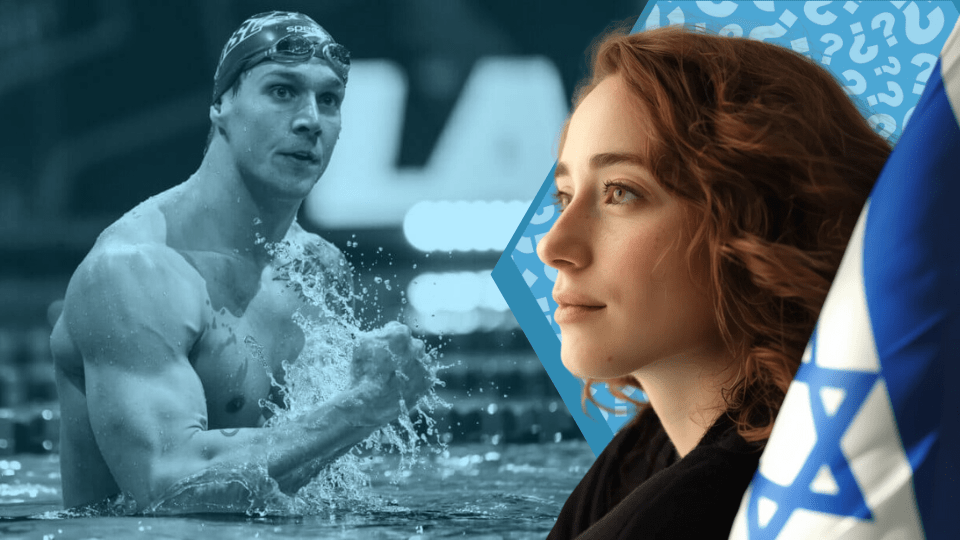 Does Caeleb Dressel Support Israel? - Shop Israel