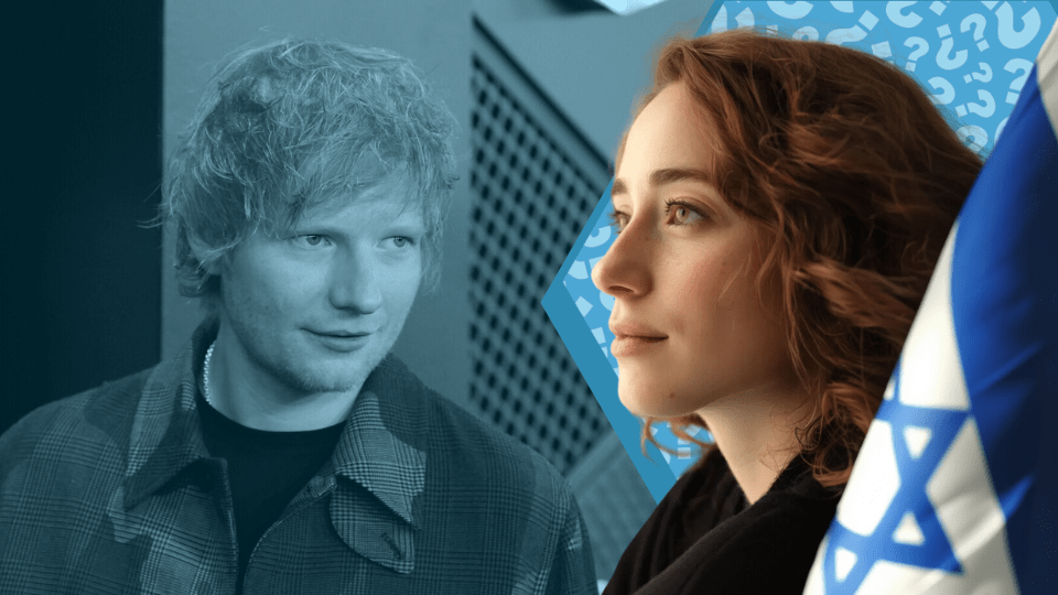 Does Ed Sheeran Support Israel? - Shop Israel