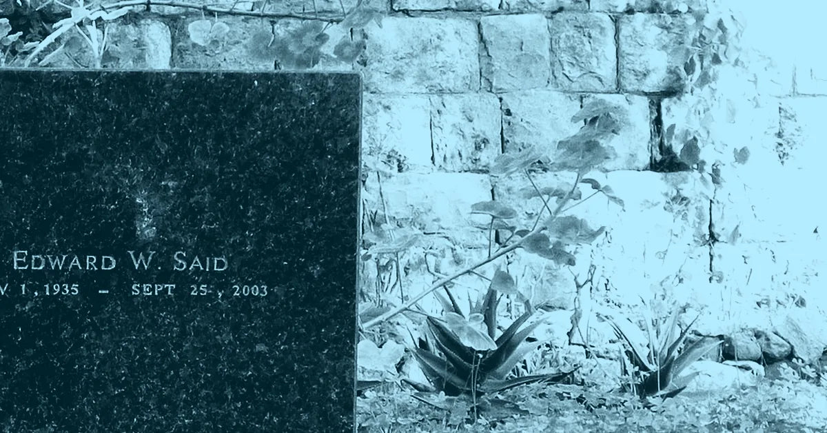 Does Edward Said Support Israel?