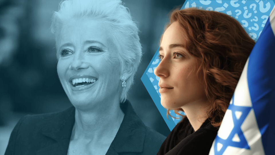 Does Emma Thompson Support Israel? - Shop Israel
