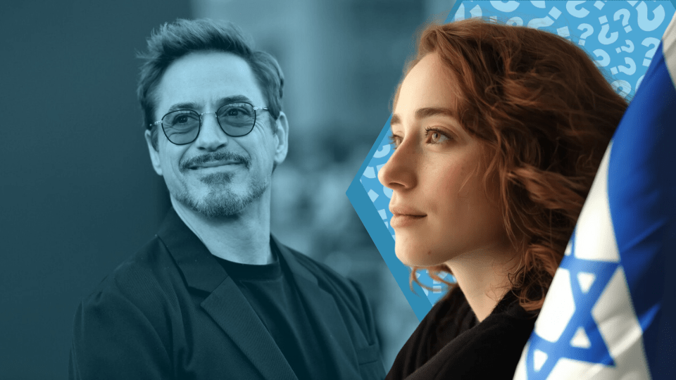 Does Robert Downey Jr. Support Israel? - Shop Israel