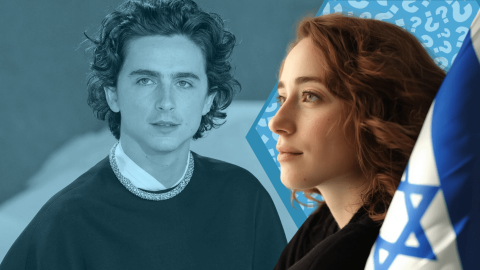 Does Timothée Chalamet Support Israel? - Shop Israel