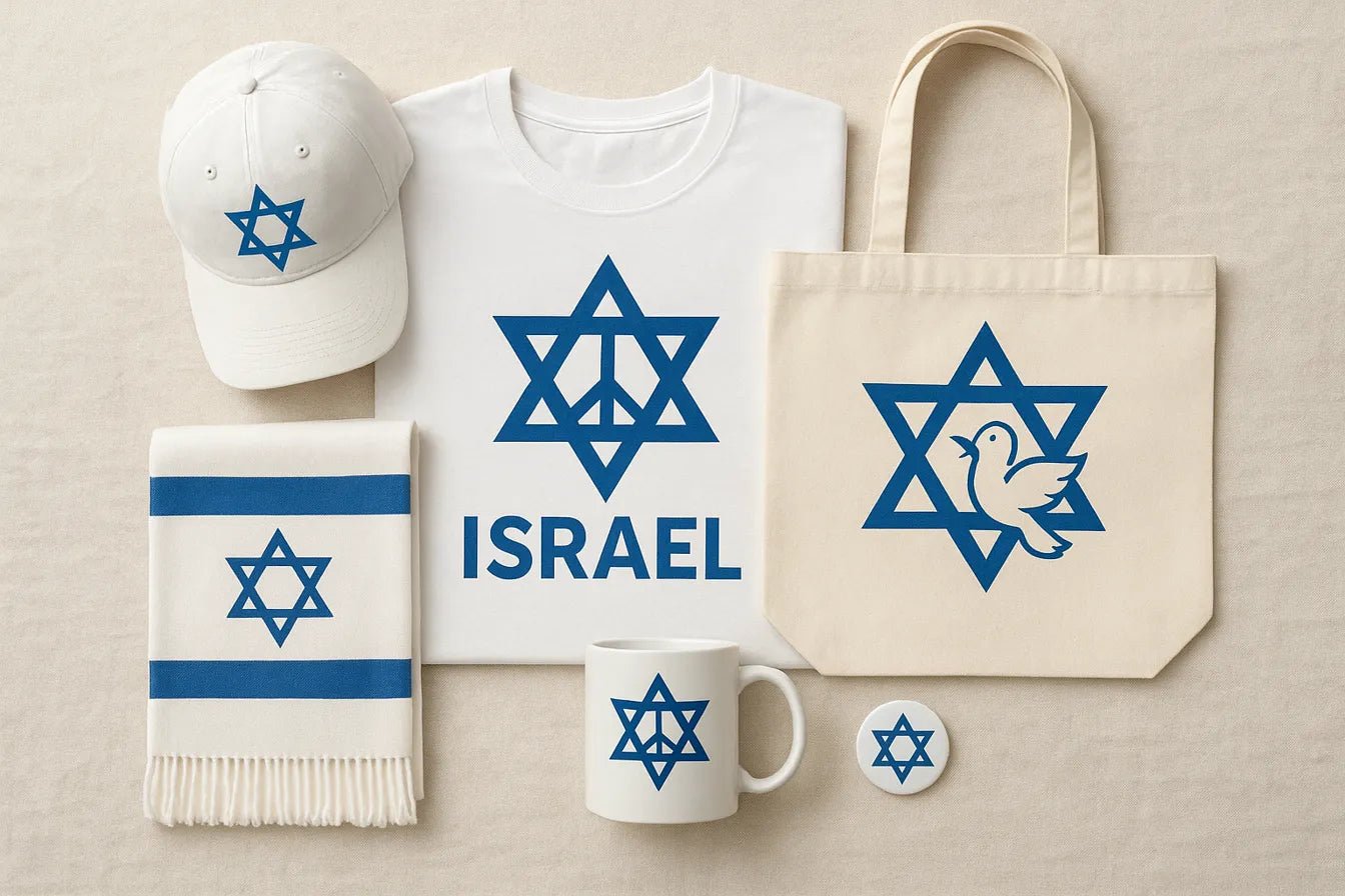 Peace and Hope Expressed in Zionist-Themed Clothing - Shop Israel